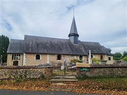 L\'�glise Saint-Aubin - Ymare